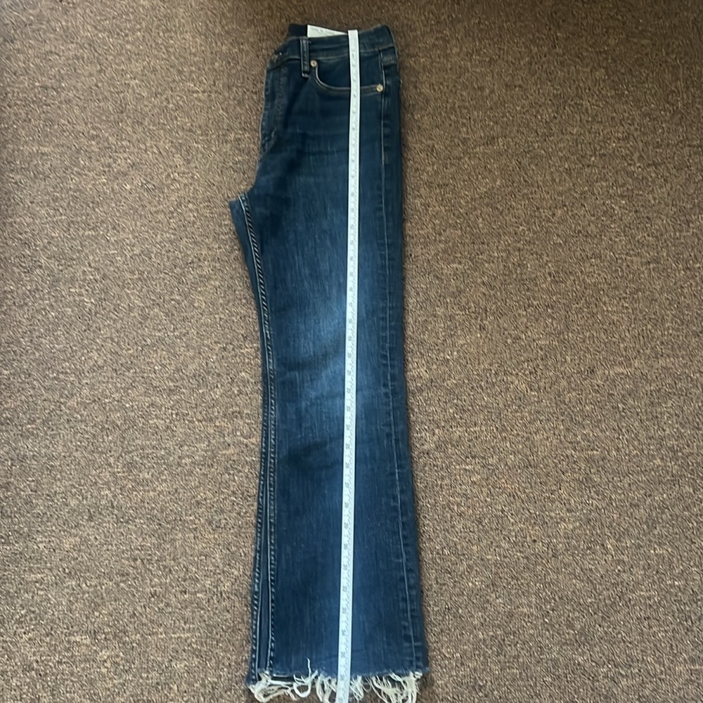rag & bone Blue Ankle Cropped Jeans - Picture 6 of 7